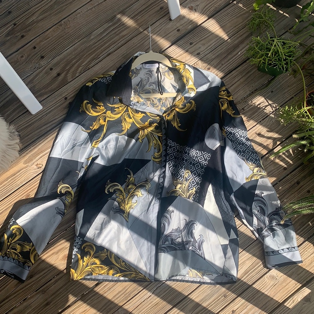 Versace Button Down